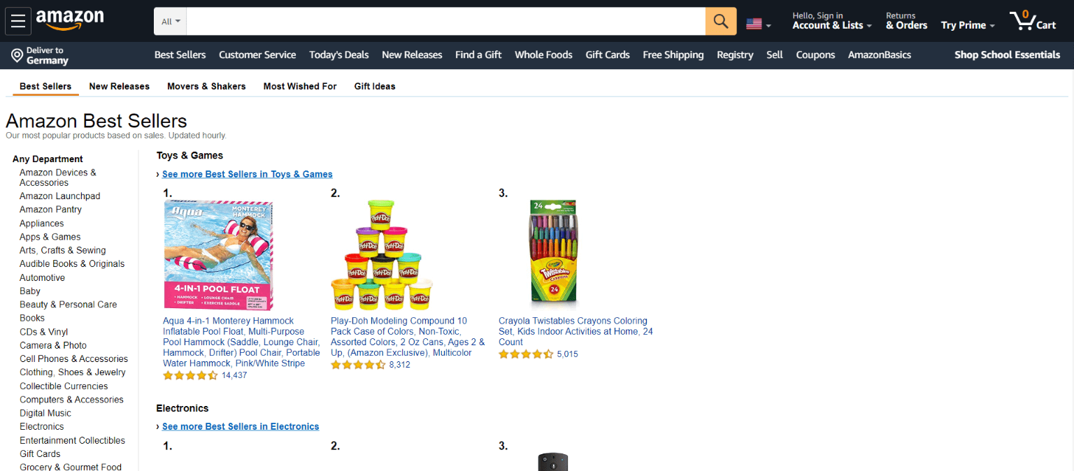 Meilleures choses à vendre sur Amazon - Best Seller