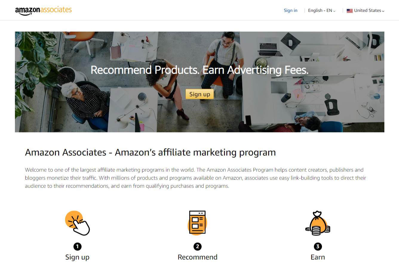 Como aumentar a receita de marketing de afiliados - Amazon Associates