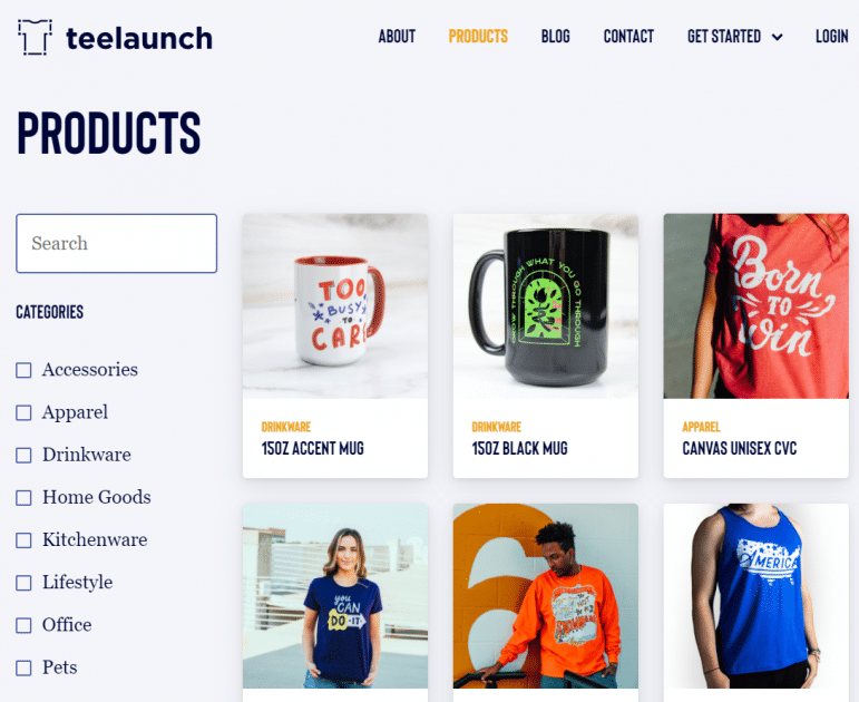 teelaunch-Produkte