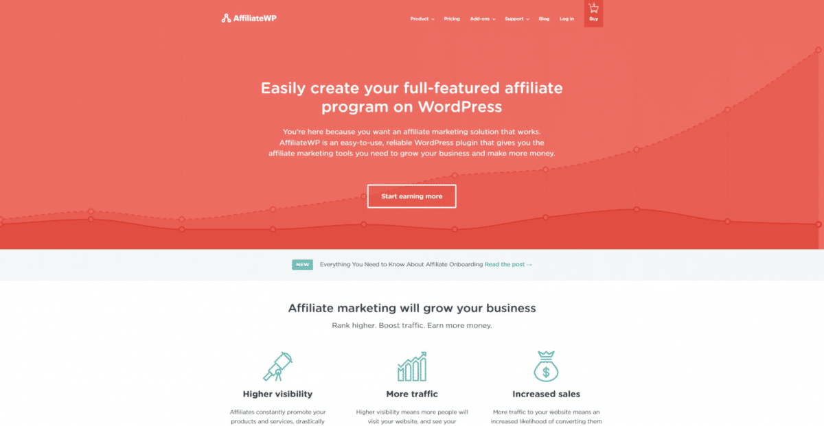 affiliatewp-Homepage