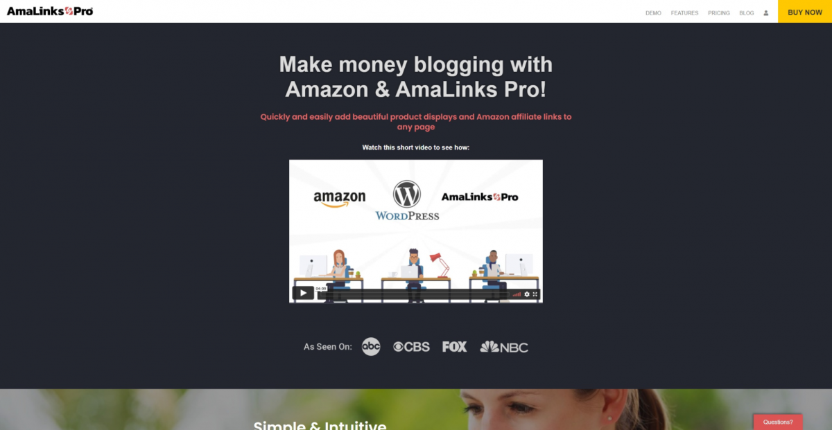 amalinks pro アマゾン アフィリエイト プラグイン ホームページ