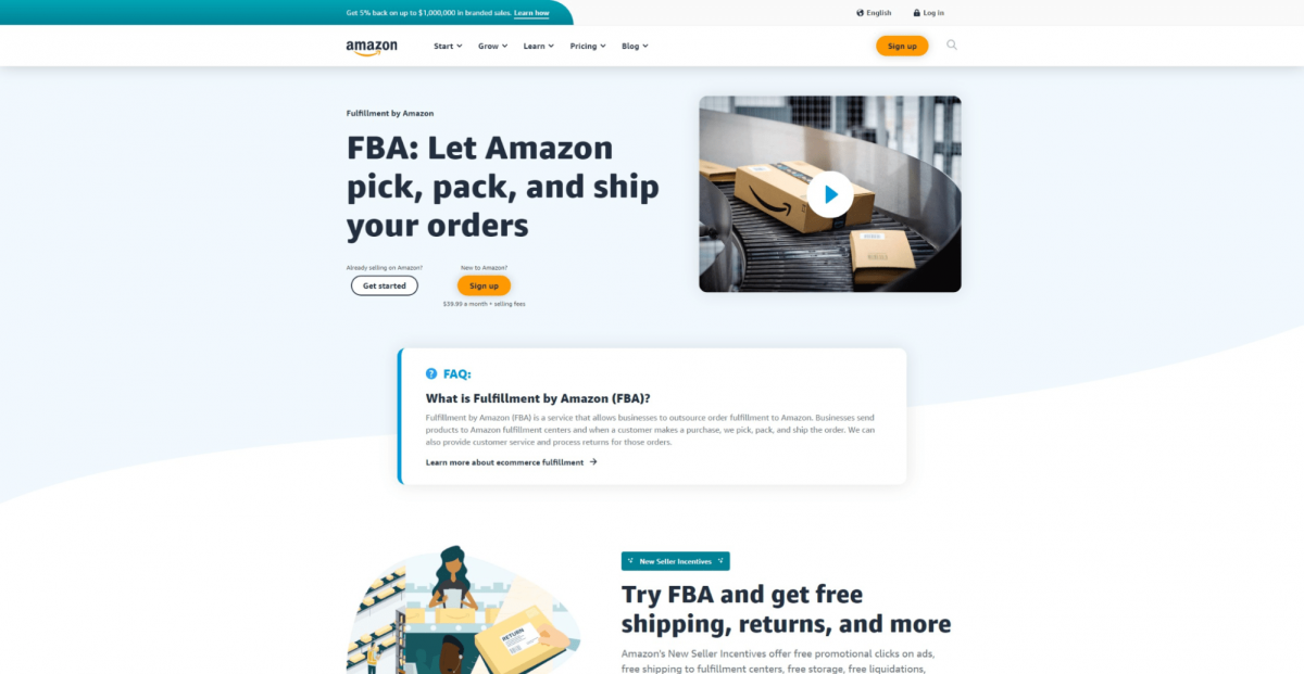 продажа продуктов под собственной торговой маркой amazon FBA