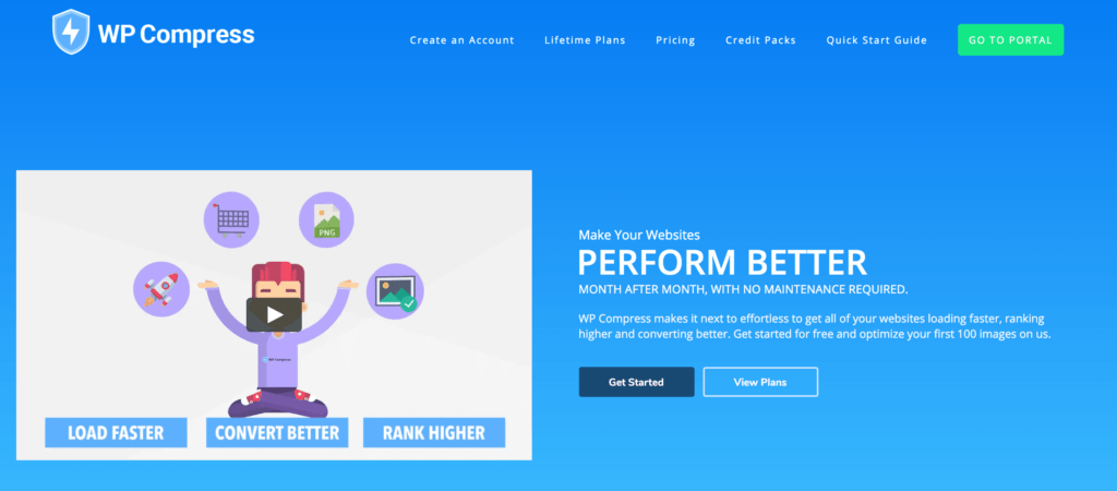 Complemento de optimización de imágenes de WordPress