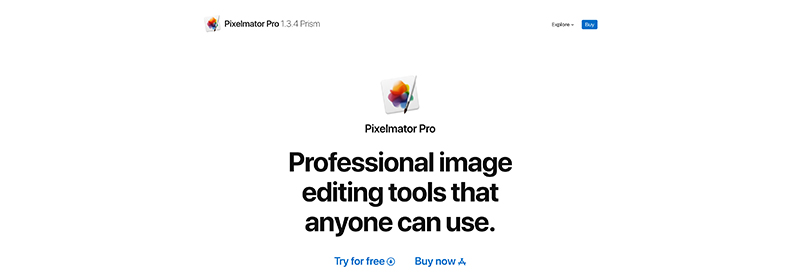 Pixelmator Pro-Bildeditor