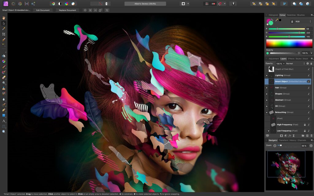 Alternativă pentru Photoshop Affinity Photo