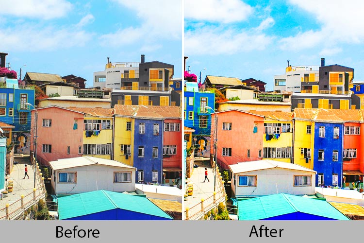 พรีเซ็ต Lightroom สีสันสดใส