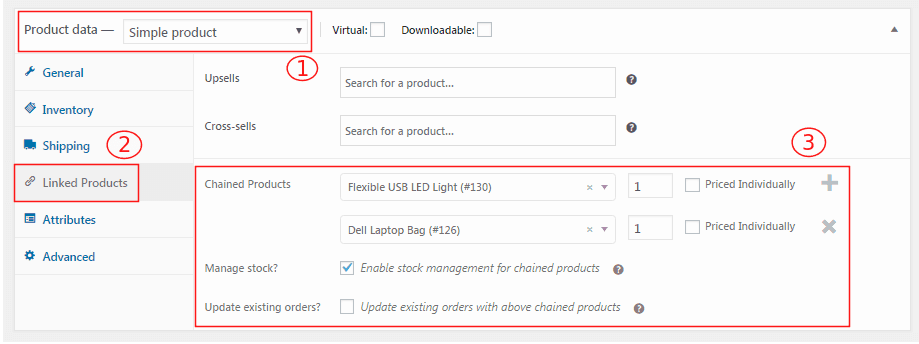 Configurați pachetele de produse WooCommerce folosind Chained Products