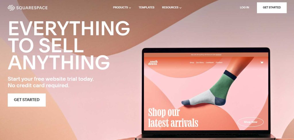 Squarespace - Meilleur créateur de site Web pour le référencement