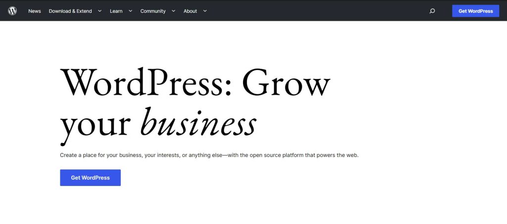 WordPress - أفضل أداة إنشاء مواقع لتحسين محركات البحث