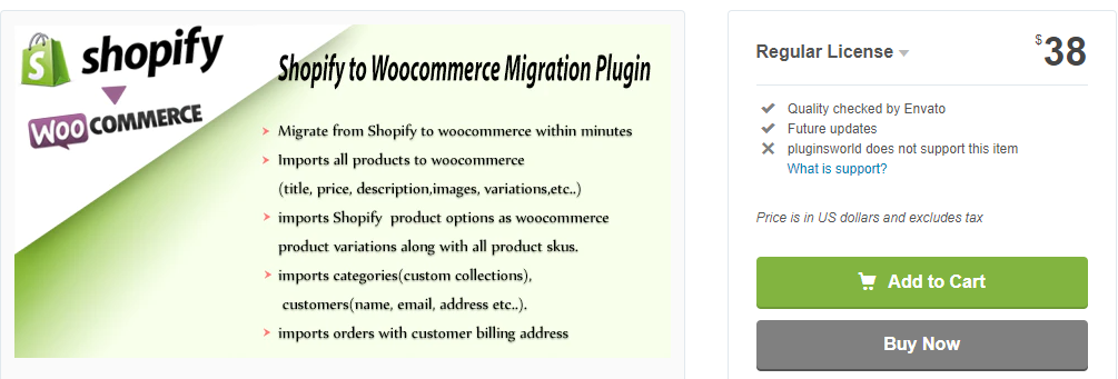 Pluginul de migrare Shopify la WooCommerce