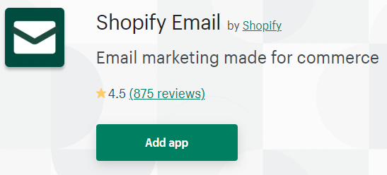 E-mail Shopify