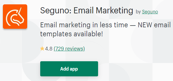 Seguno : Application de marketing par e-mail