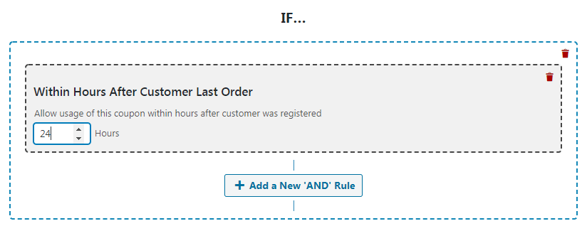 Choosing a number of hours.