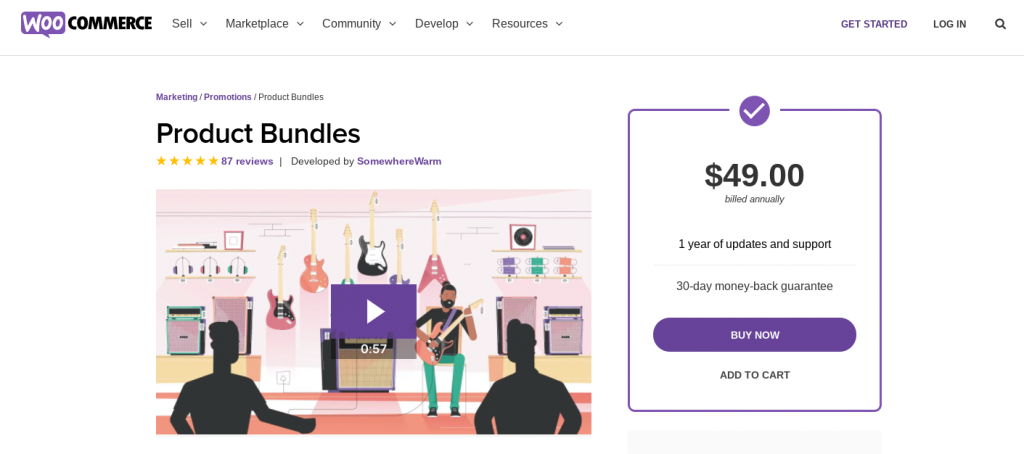 The WooCommerce Product Bundles premium extension.