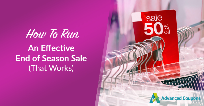 How to Run an Effective End of Season Sale (That Works)