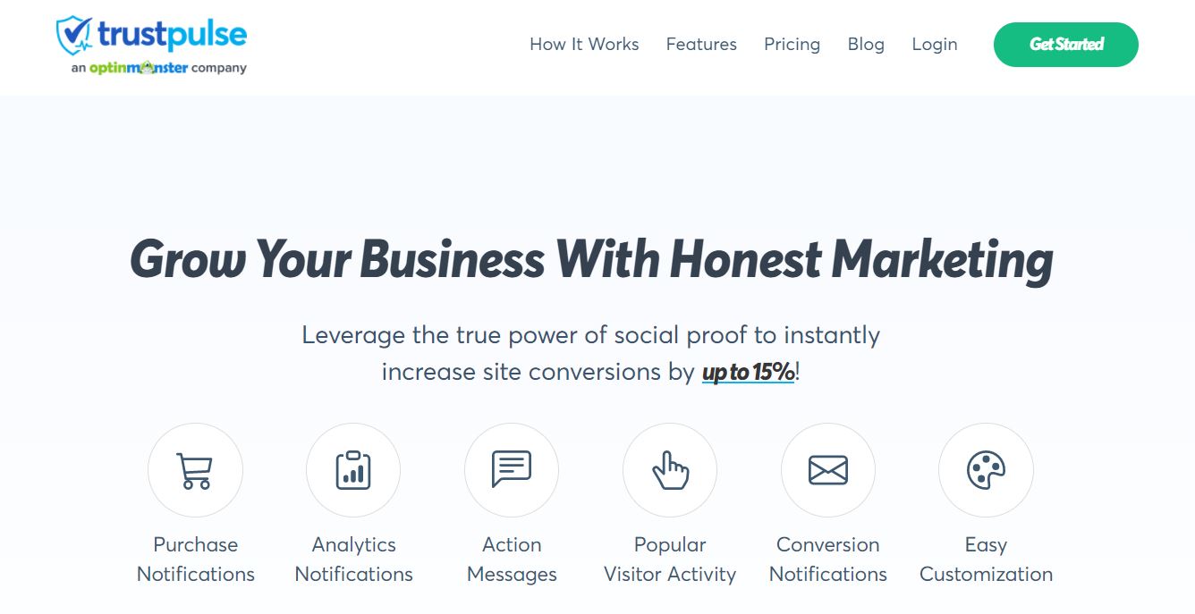 TrustPulse is an e-commerce plugin that helps you leverage the power of social proof.