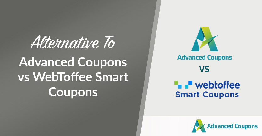 Advanced Coupons vs WebToffee Smart Coupons (Alternative To)