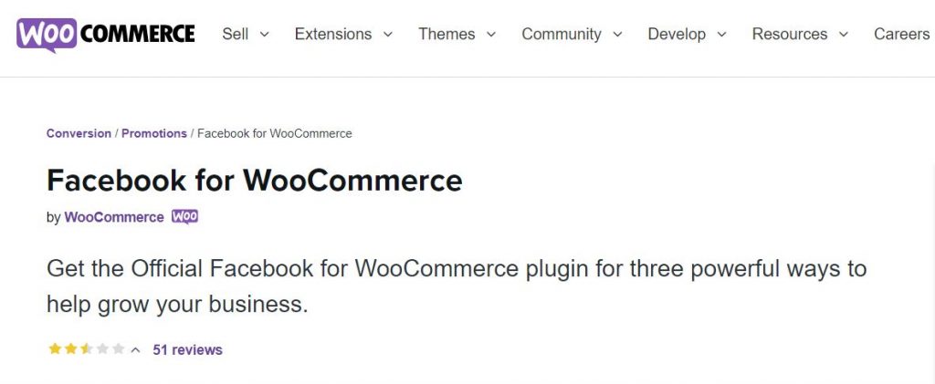 Facebook for WooCommerce is one of the most powerful WooCommerce marketing plugins