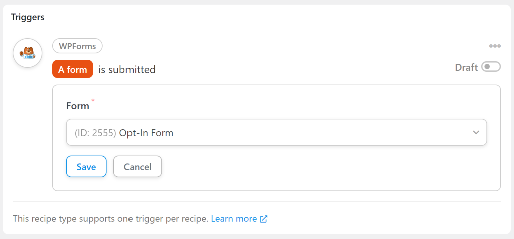 Configuring the Uncanny Automator trigger