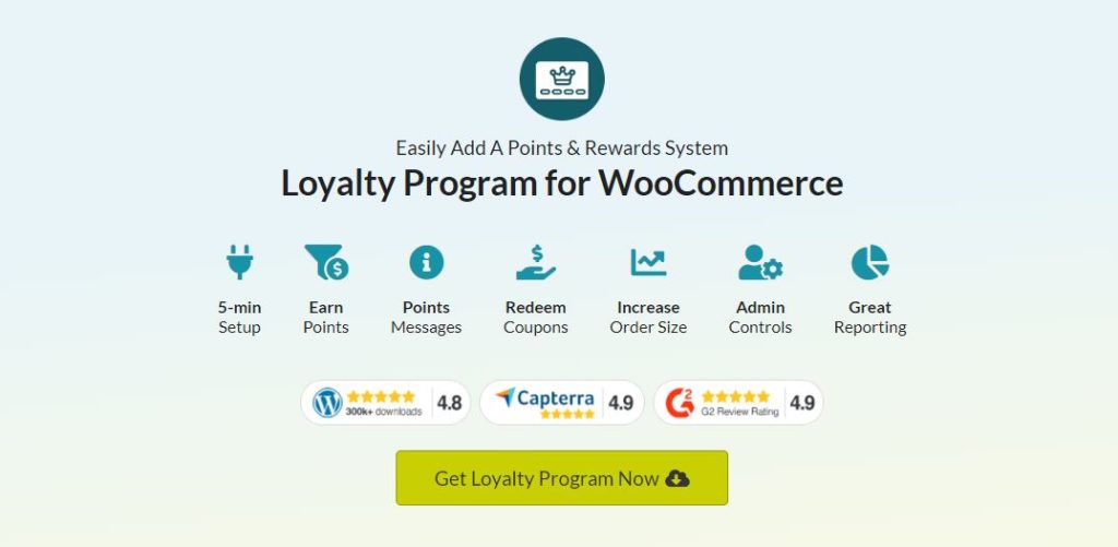 The Loyalty Program for WooCommerce plugin.