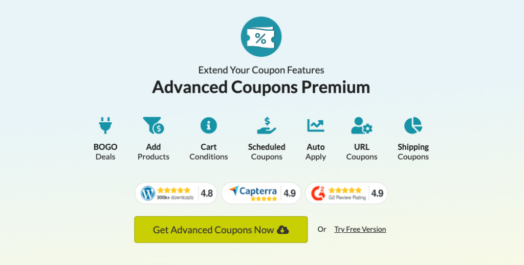 Advanced Coupons Premium