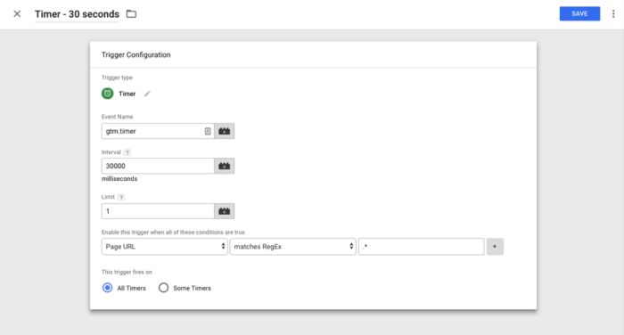 การตั้งค่าตัวจับเวลาแบบกำหนดเองผ่าน Google Analytics