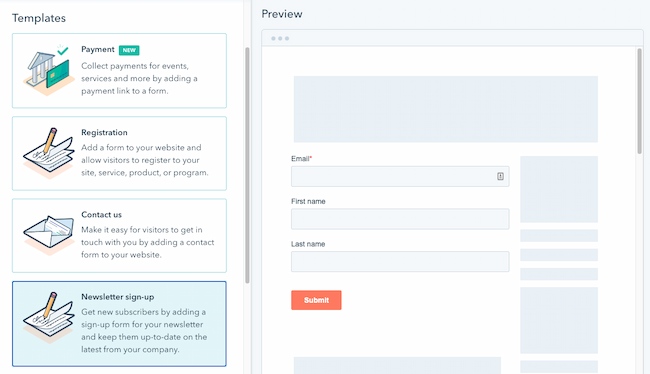 Instrucțiuni pentru formularele web: HubSpot, Personalizați-vă formularele web