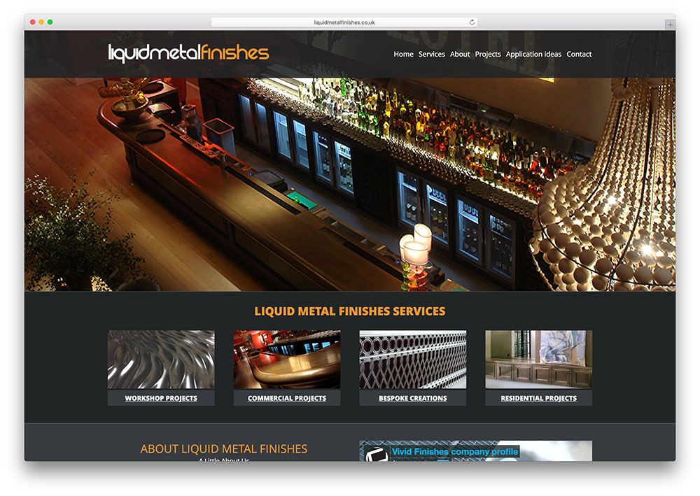 Liquidmetalfinishes-the7-theme-small-business-example