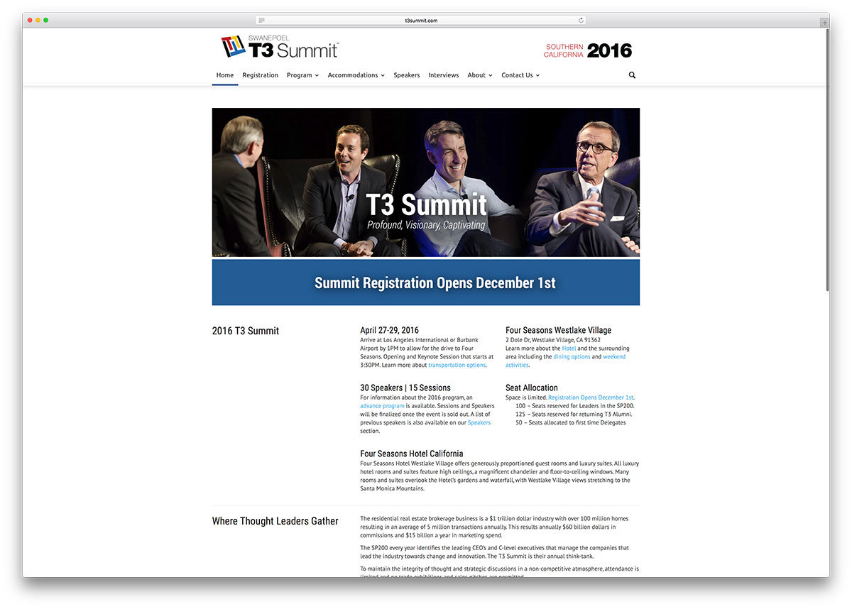 site-ul-web-conferință-t3summit-cu-compozitor-vizual