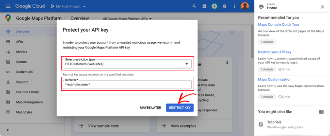 Schützen Sie Ihren API-Schlüssel