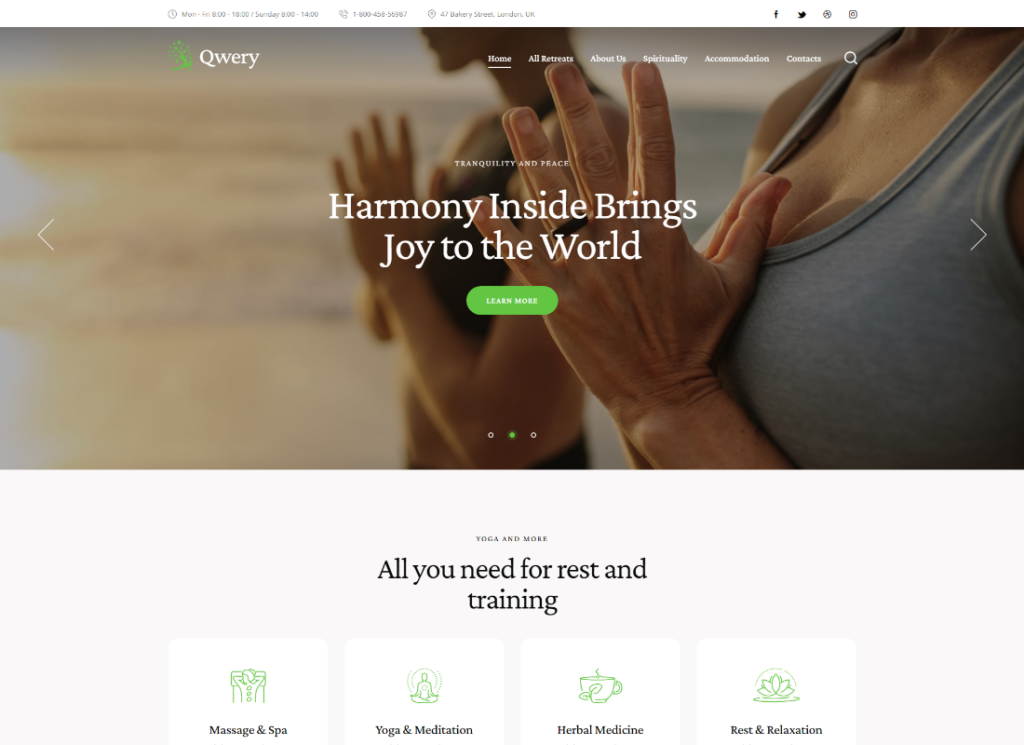 Qwery - Çok Amaçlı İş WordPress Teması