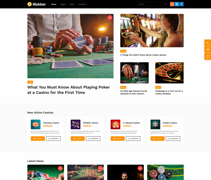 blabber elementor blog wordpress theme