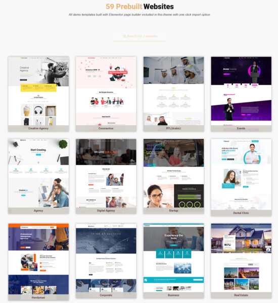 avas elementor wordpress theme