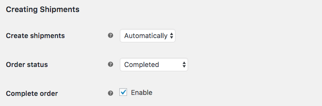 creazione di spedizioni nel plug-in DPD UK