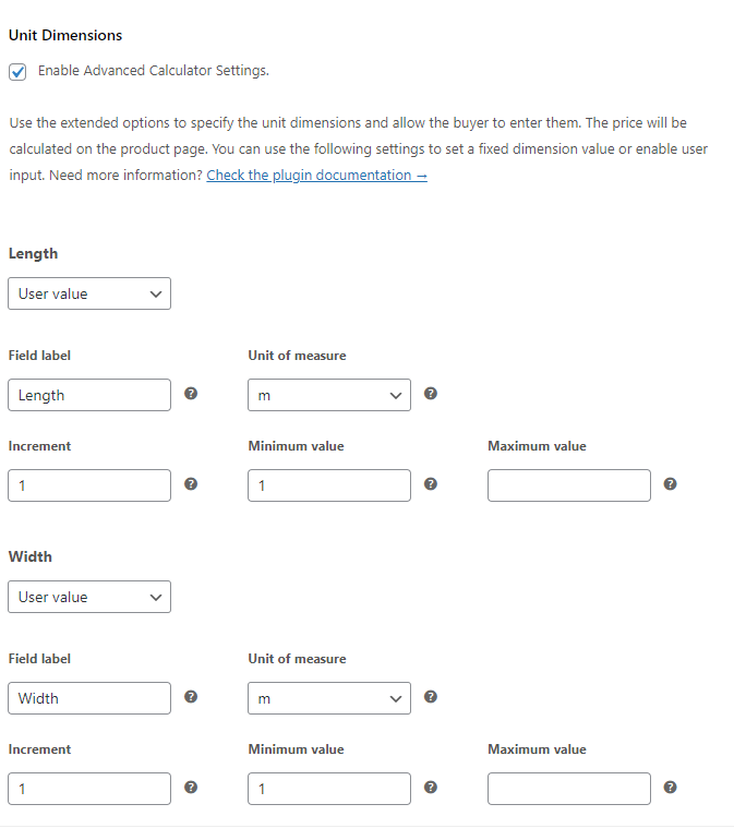 Elastyczna ilość - Włącz wymiary jednostek, aby uzyskać lepsze obliczenia cen w WooCommerce