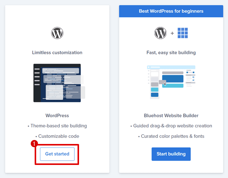 在 bluehost 上安装 wordpress 并进行无限定制
