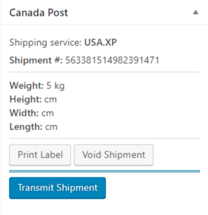 WooCommerce Kanada Post Shipping Plugin