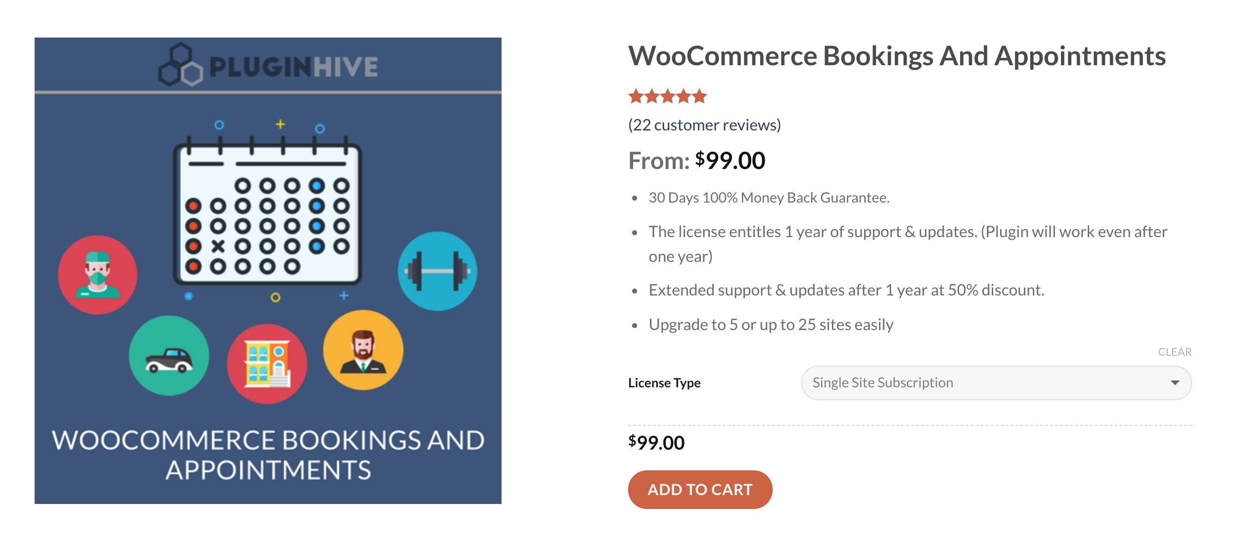 reservas woocommerce