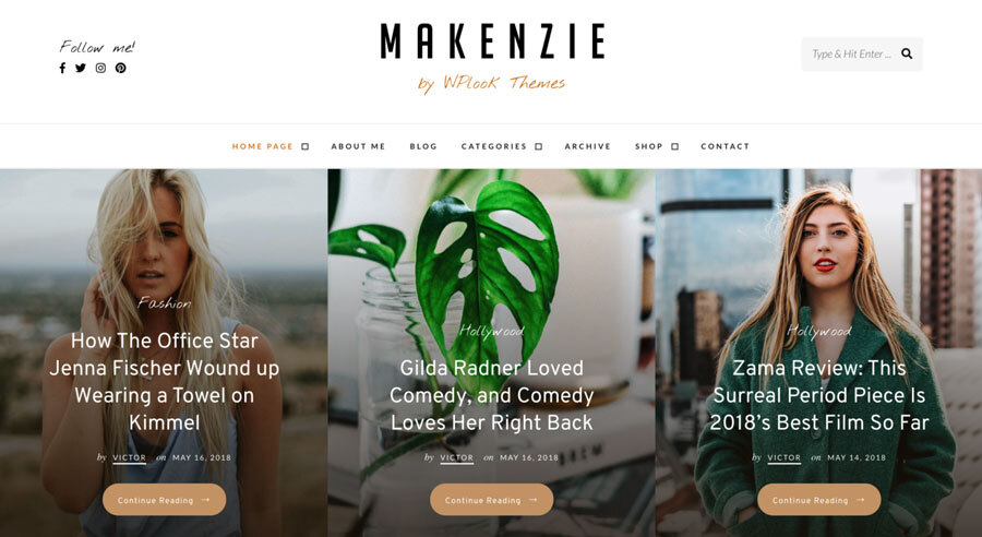 Makenzie-lite-theme