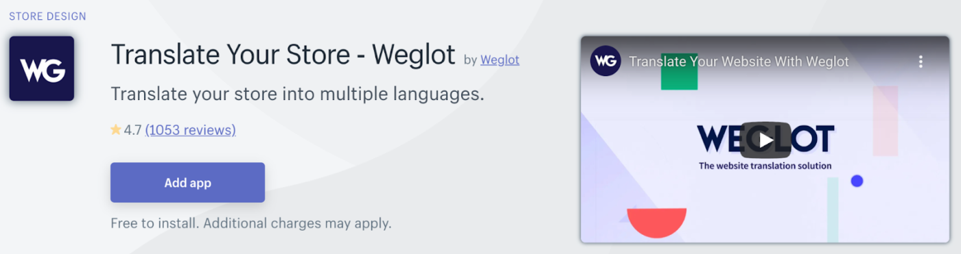 Weglot 번역