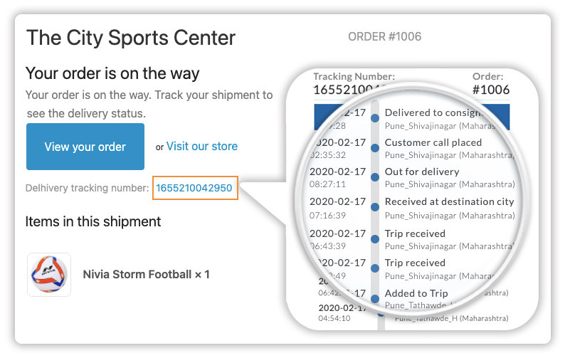 Shopify-Delhivery-tracking-dashboard