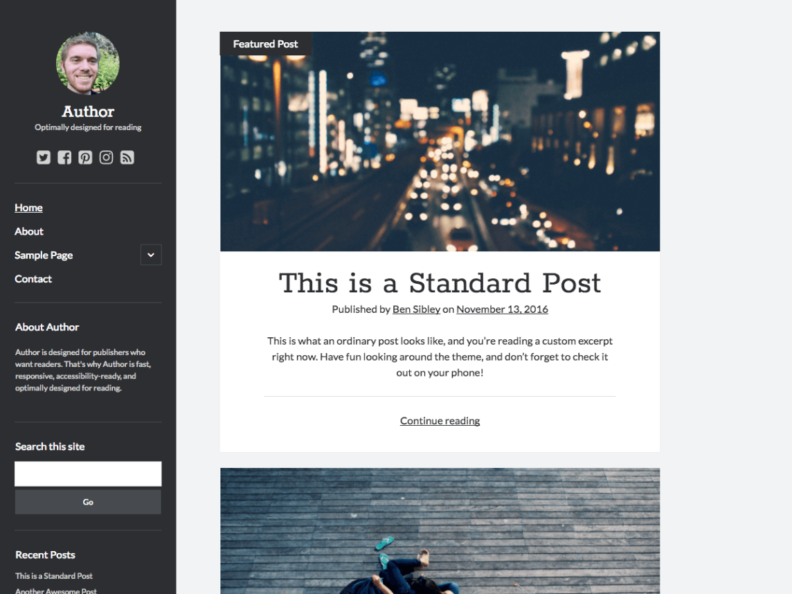 Crear tema de librería de WordPress