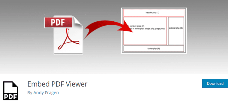 ฝังปลั๊กอิน PDF Viewer WordPress