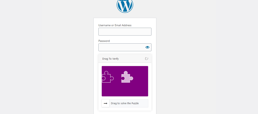 aggiungere CAPTCHA a WordPress