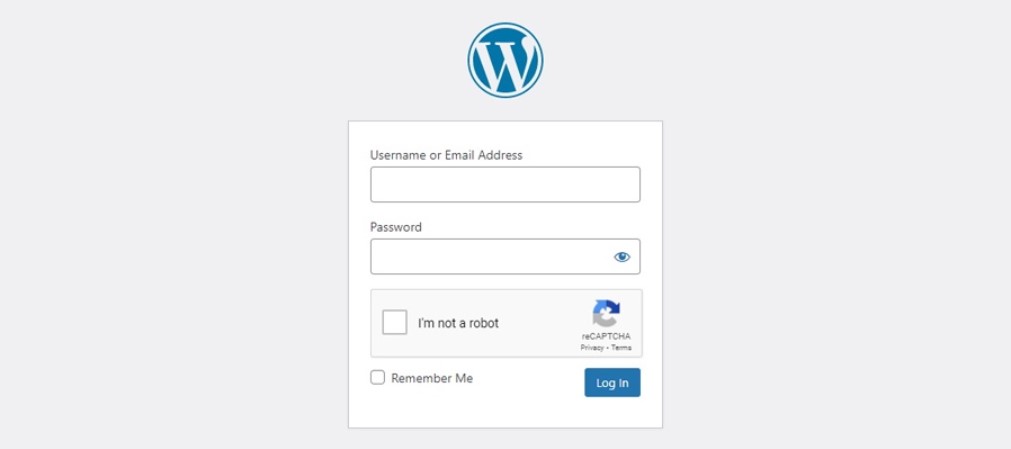 tambahkan CAPTCHA ke WordPress