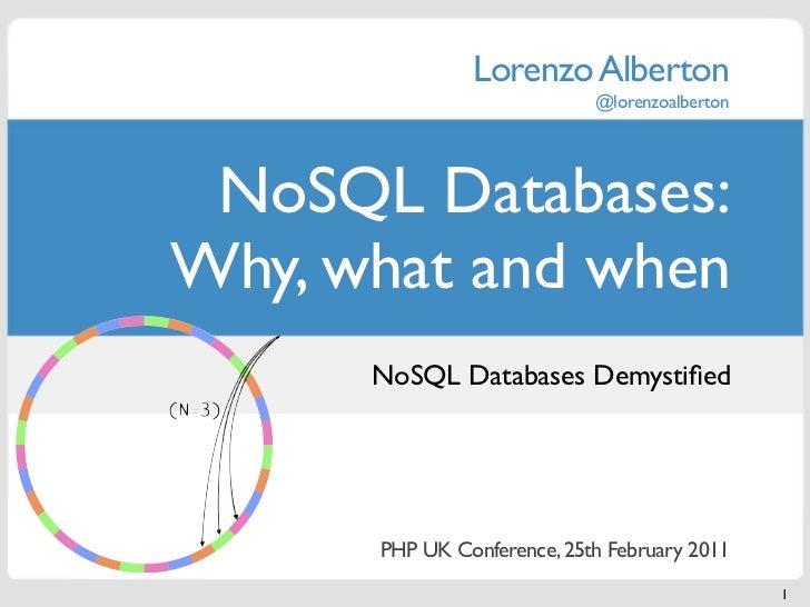 ¿Por qué Nosql es mejor para análisis?