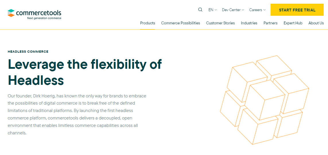 CommerceTools - Memanfaatkan fleksibilitas headless