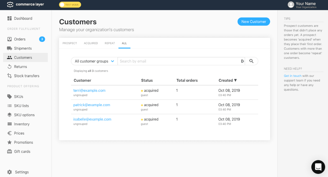 Commerce Layer - Headless-Commerce-Plattform von Italia