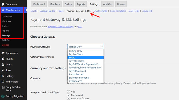 Gateway de plată și setări SSL - Idei pentru site-uri de membru