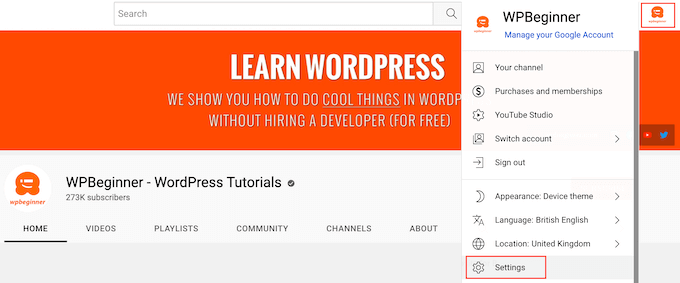 向 WordPress 添加 YouTube 訂閱按鈕